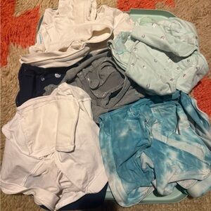 Snoo Sack Size S Bundle - White, Planets, Tye Dye, Stars